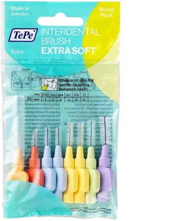 Межзубные ершики TePe Interdental Brush Extra Soft